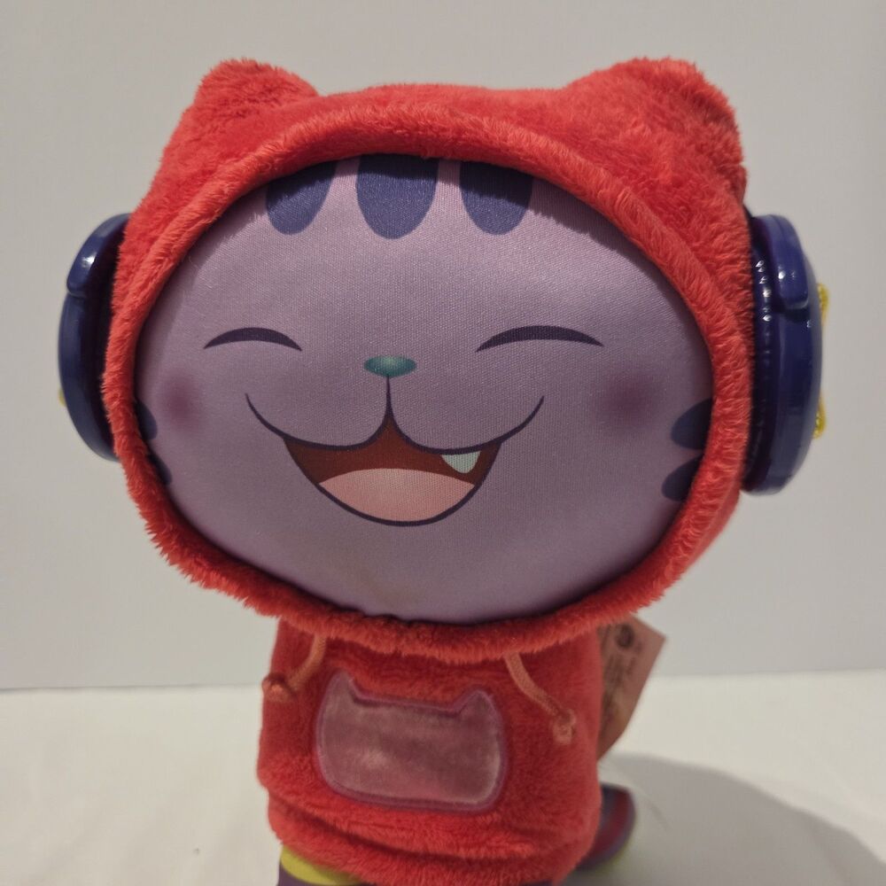 Gabby’s Dollhouse DJ Catnip Light Up Musical Plush Sings Talks 11” Tested Works